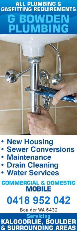 G Bowden Plumbing - Promotion