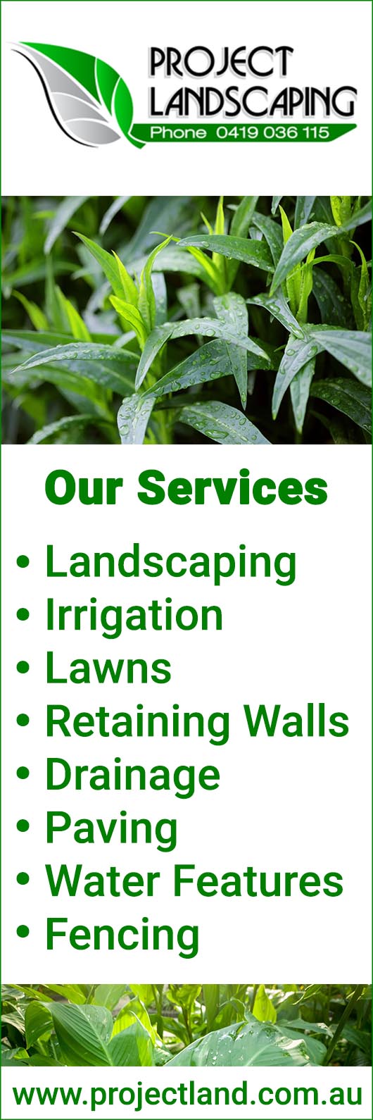 Project Landscaping - Promotion