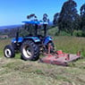 New Holland TT55 Tractor with 6 foot slasher.