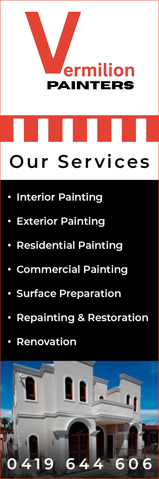 Vermillion Painters - Promotion