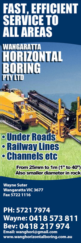 Wangaratta Horizontal Boring - Promotion
