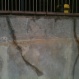 This concrete pool had cracks through the tile band. We removed the tile band and installed the liner under the coping.