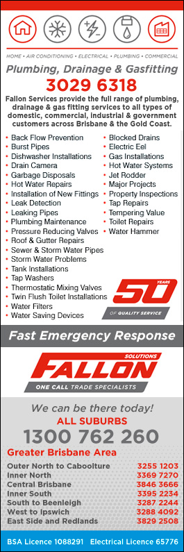 Fallon Electrical, Plumbing & Air Conditioning - Promotion