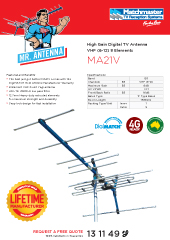 High Gain Digital TV Antenna