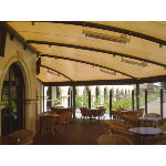 Waterproof Eclipse Commercial Canopy - Largs Pier Hotel, Largs Bay.