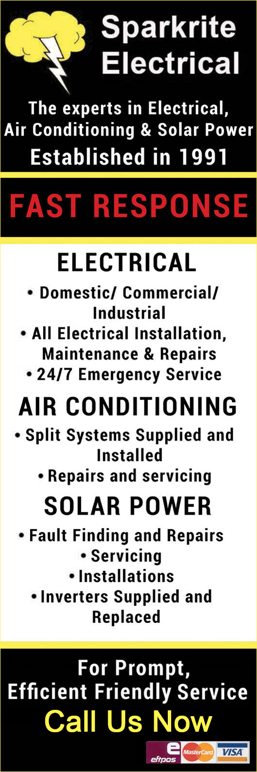 Sparkrite Electrical - Promotion