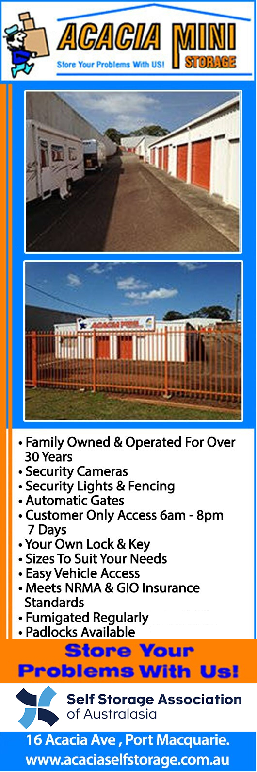 Acacia Mini Storage - Promotion