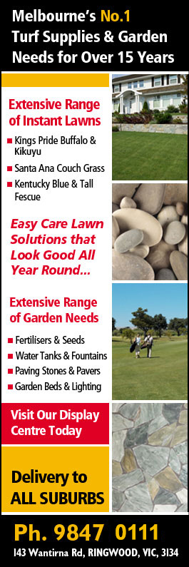 Melbourne Turf Supplies. - Promotion