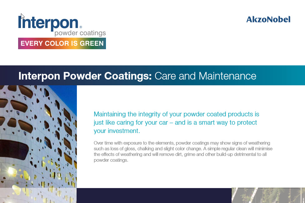 Powder Coating Care