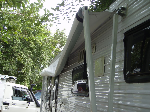Storm Damage To A Roll Out Awning