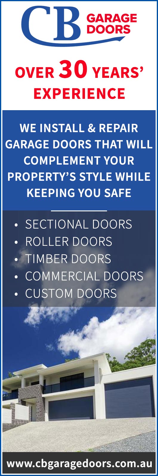 CB Garage Doors - Promotion