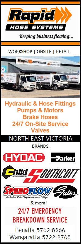Rapid Hose Systems Benalla - Promotion