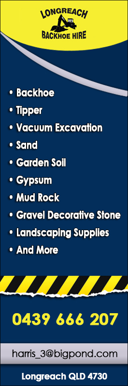 Longreach Backhoe Hire - Promotion