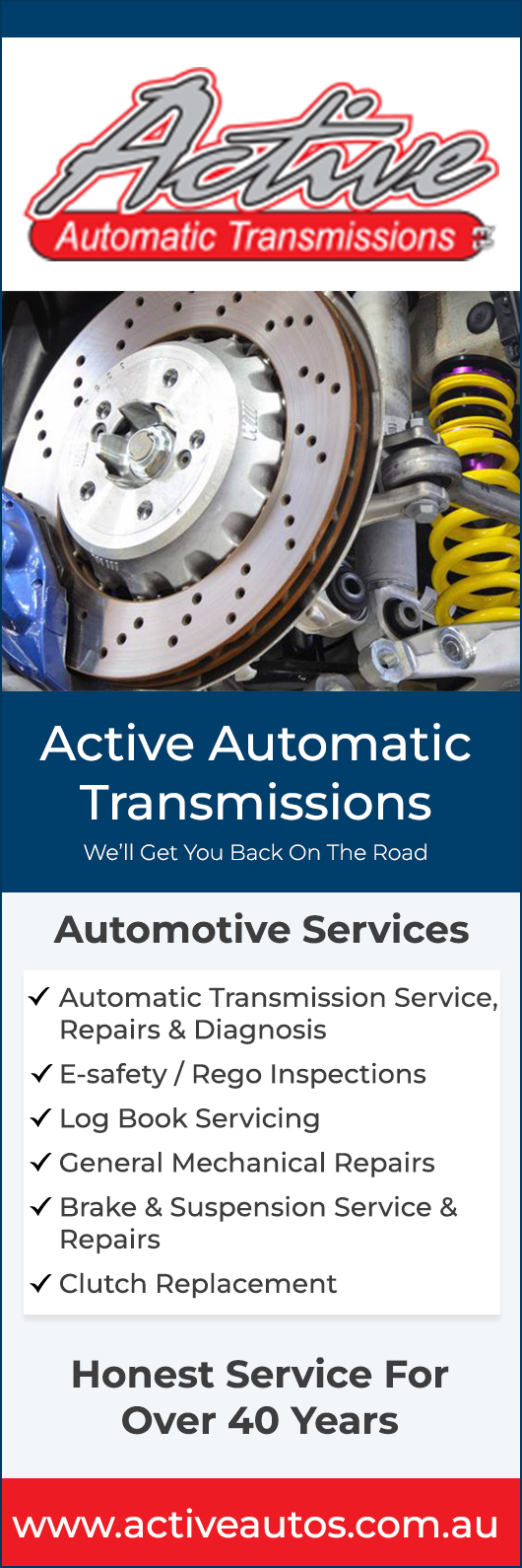 Active Automatic Transmissions P/L - Promotion