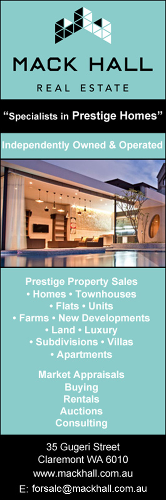 Mack Hall Real Estate Real Estate Agents 35 Gugeri St, Claremont WA