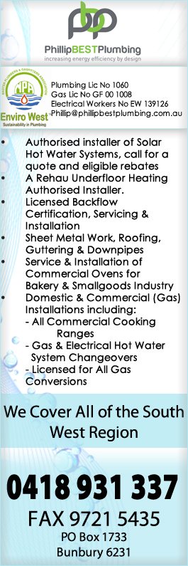 Phillip Best Plumbing - Promotion