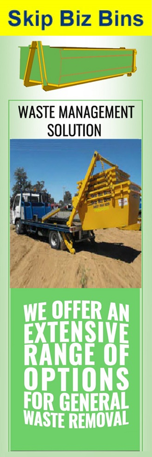 Skip Biz Bins - Promotion