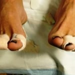Exhausted Ironman feet