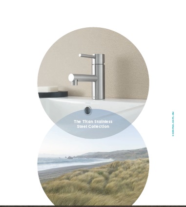 Caroma Stainless Steel Taps