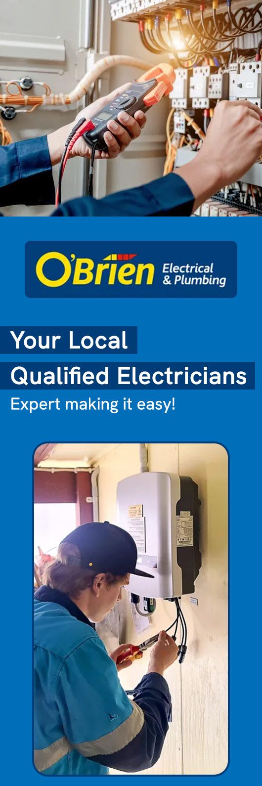 O'Brien Electrical & Plumbing Warrnambool - Promotion