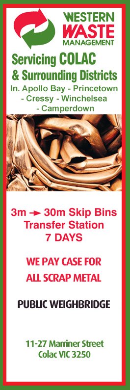 Western Waste Management - Rubbish Removal & Skip Bins - 11-27 Marriner St - Colac East