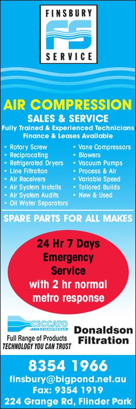 Finsbury Service Doc Pump Pty Ltd. - Promotion