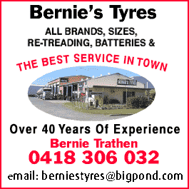 Bernie's Tyres - Promotion