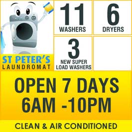 St Peters Laundromat - Promotion