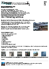 Plumbing Services