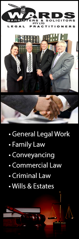 Wards Barristers & Solicitors - Promotion