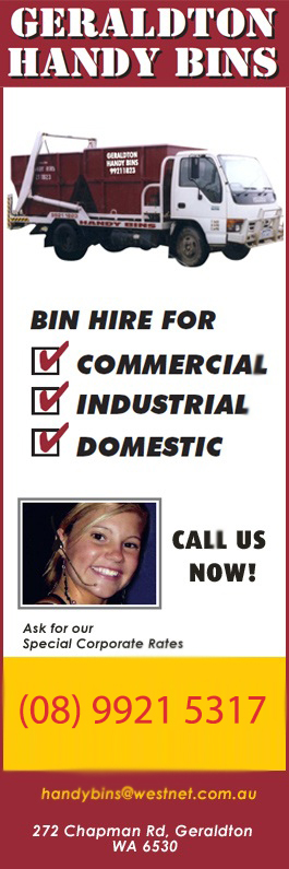 Geraldton Handy Bins - Promotion