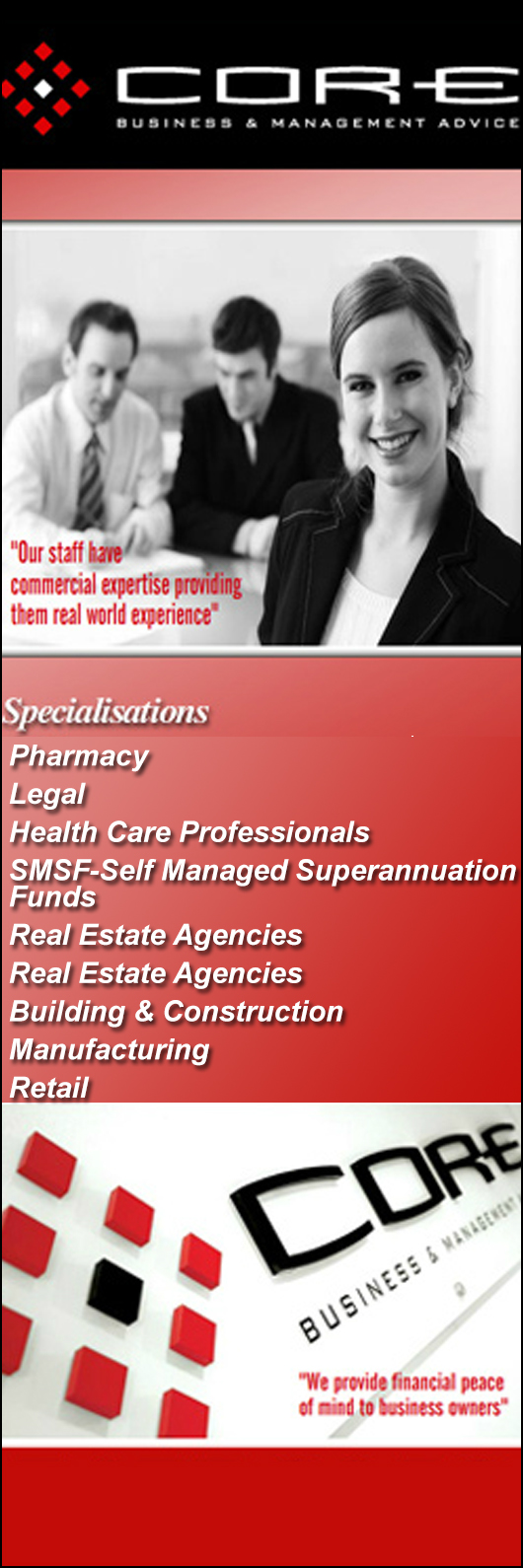 Core Business Accountants Pty Ltd - Promotion