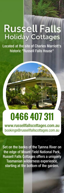 Russell Falls Holiday Cottages - Promotion