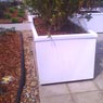 Fibreglass planter box