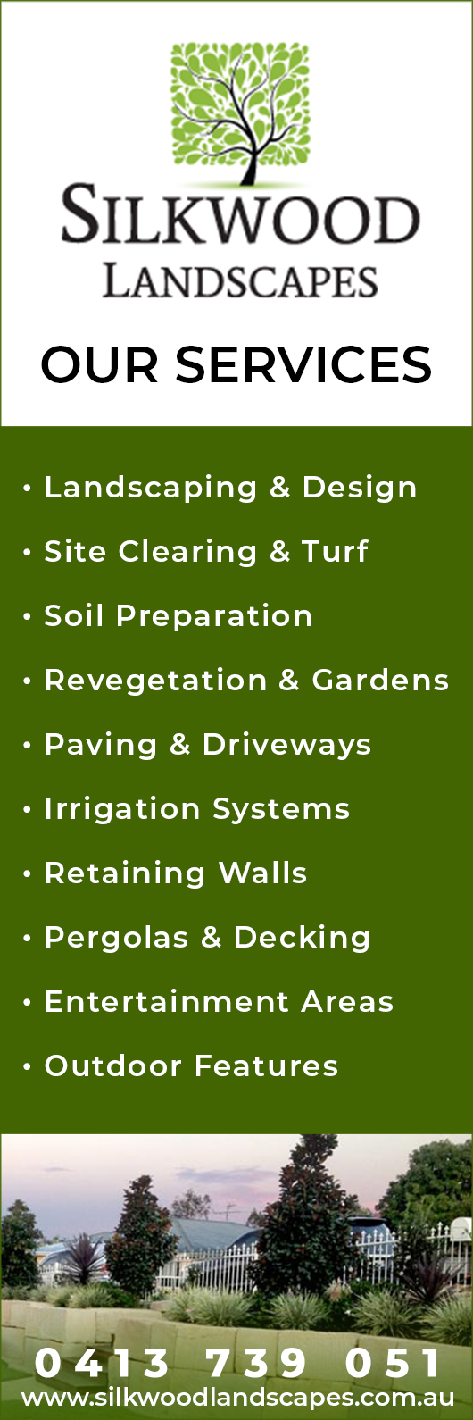 Silkwood Landscapes - Promotion