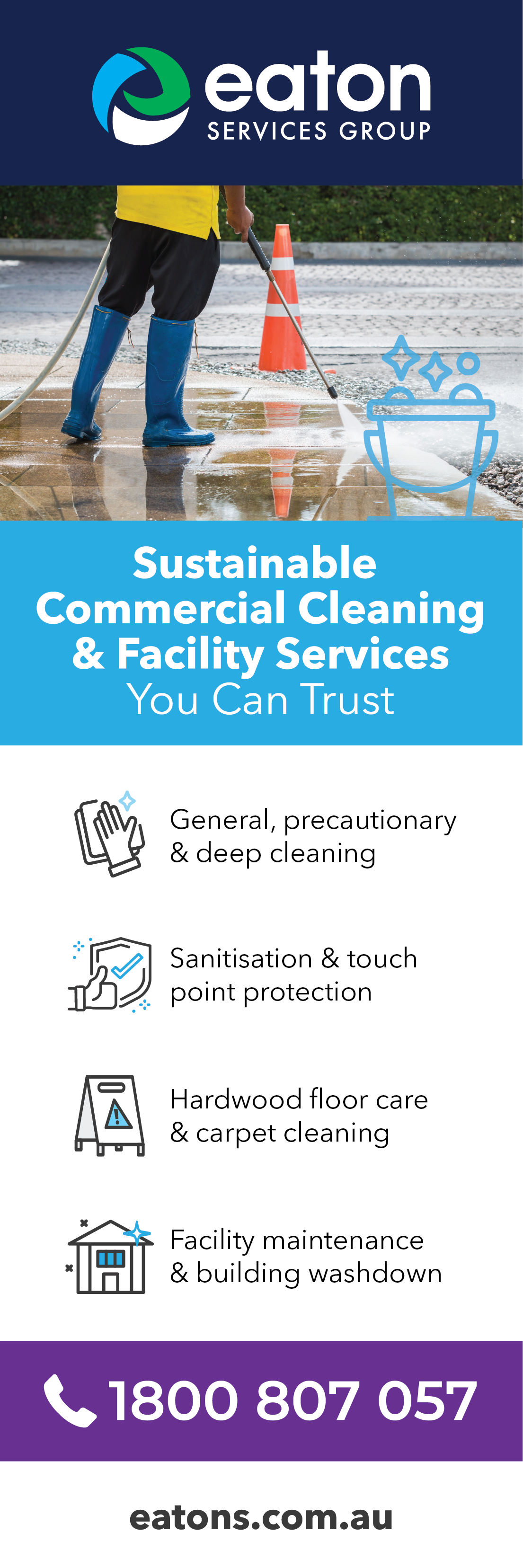 Eaton Services Group Commercial & Industrial Cleaning Services 2/ 18