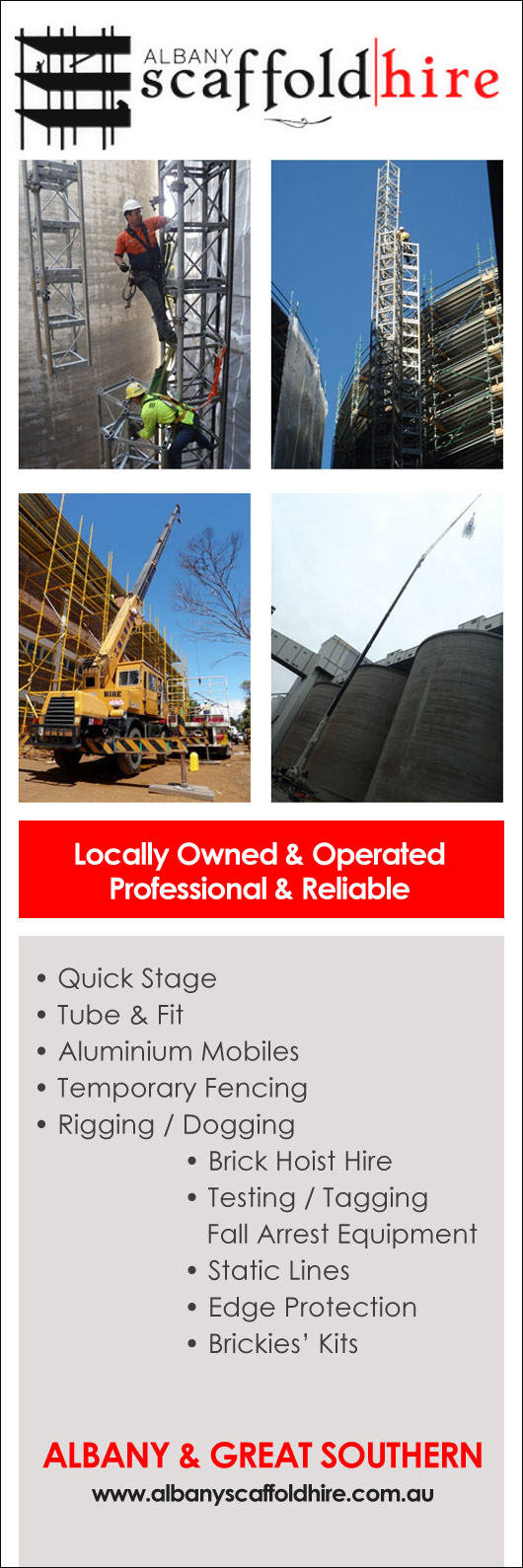 Albany Scaffold Hire Scaffolding 26 Allerton Rd, Albany WA 6330