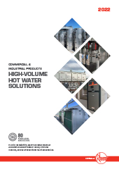 High-Volume Hot Water Solutions