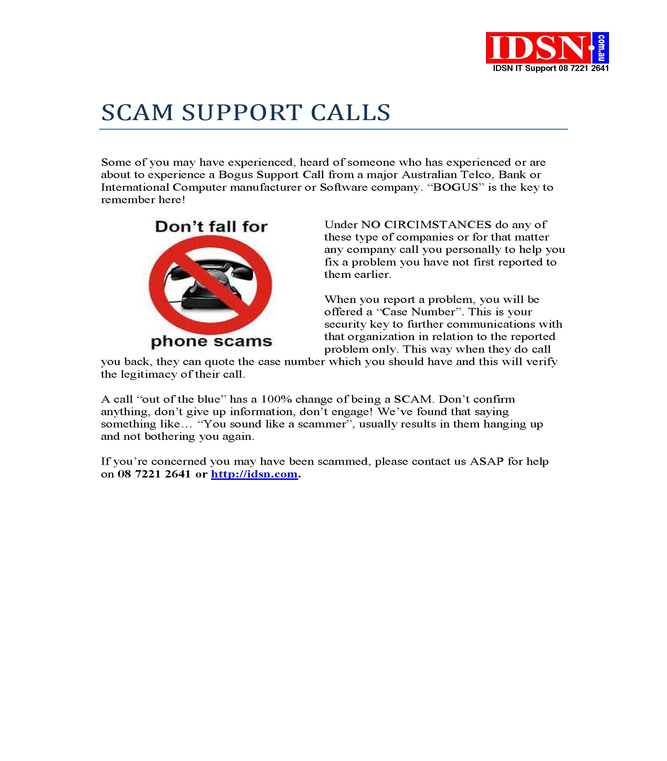 Scam Calls