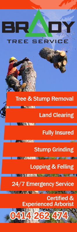 Brady Tree Service Pty Ltd - Promotion