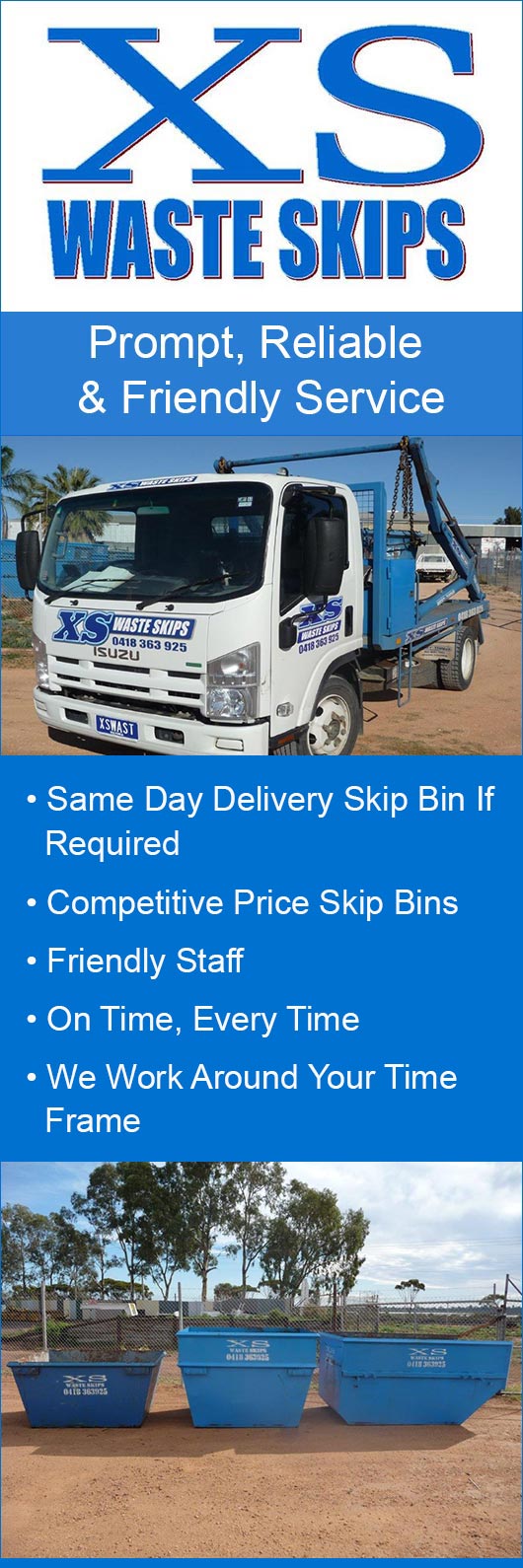 XS Waste Skips Rubbish Removal & Skip Bins Mildura Yellow Pages®