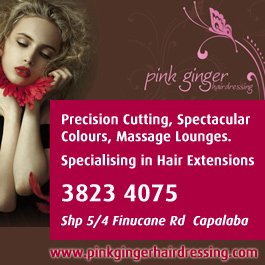Pink Ginger Hairdressing - Promotion