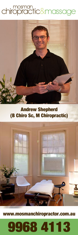 Mosman Chiropractic & Massage - Promotion
