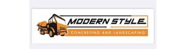 Modern Style Concreting &amp; Landscaping - logo