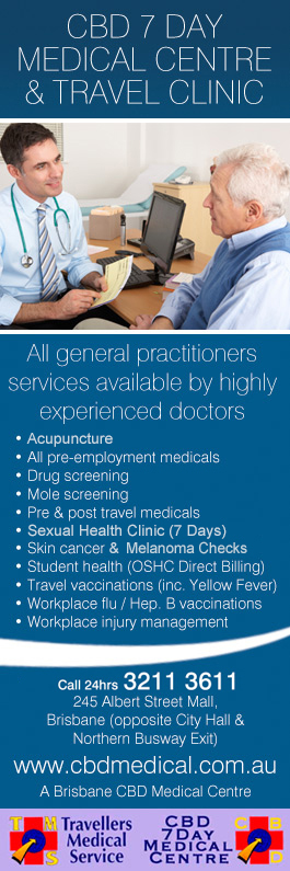 Travel doctor brisbane city