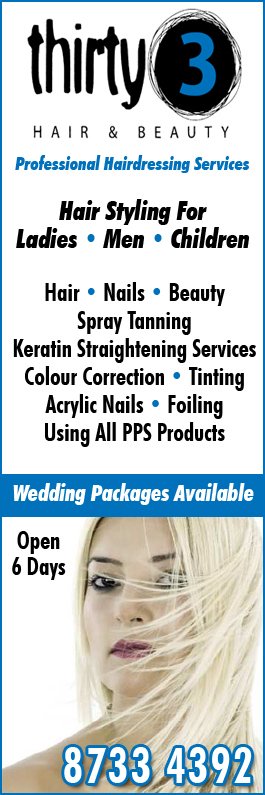 Thirty 3 Hair & Beauty - Promotion