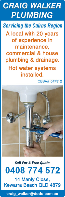 Craig Walker Plumbing - Promotion