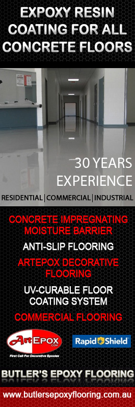 Butler's Epoxy Flooring P/L - Promotion