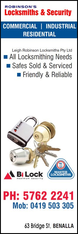 Leigh Robinson Locksmiths Pty Ltd - Promotion