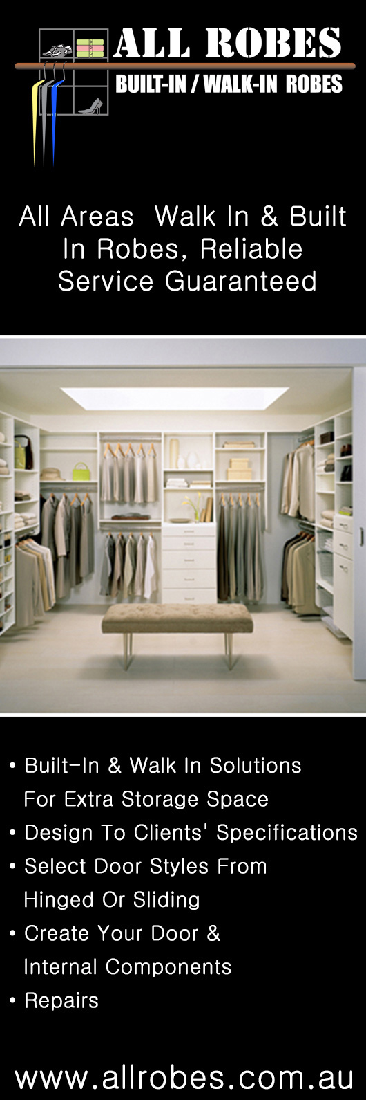 All Robes Pty Ltd - Promotion